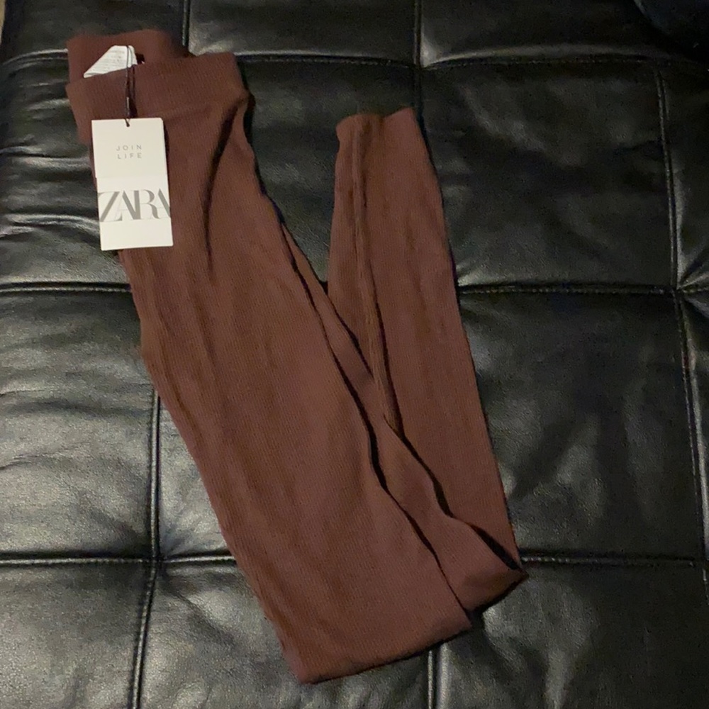 Brand new Zara brown leggings